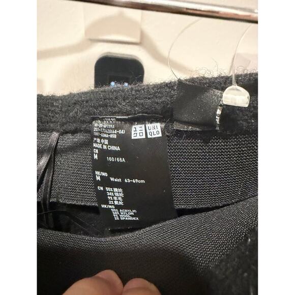Uniqlo knit black midi skirt small NWT - Picture 2 of 3